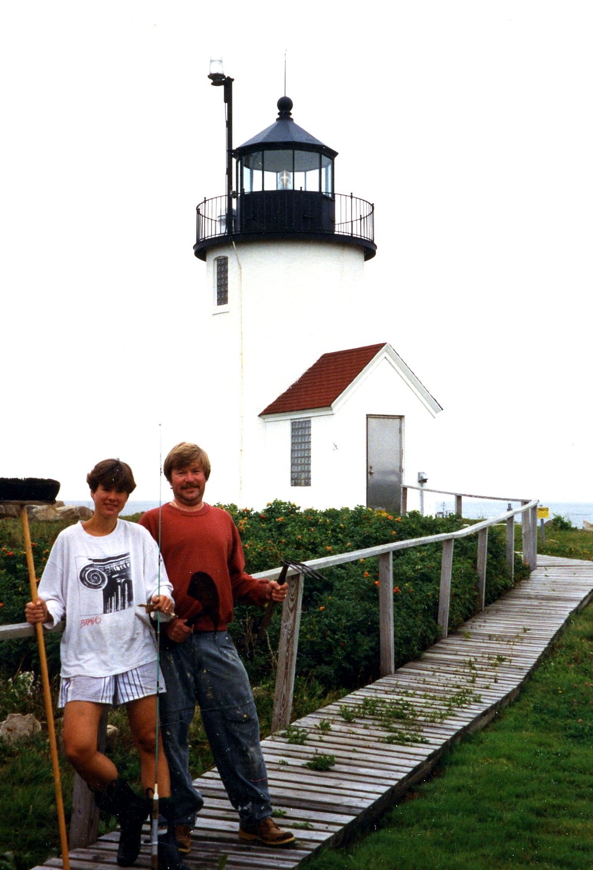 After 31 years of dedicated service to our community, Scott and Karen Dombrowski have retired from being the official Goat Island Lighthouse keepers.