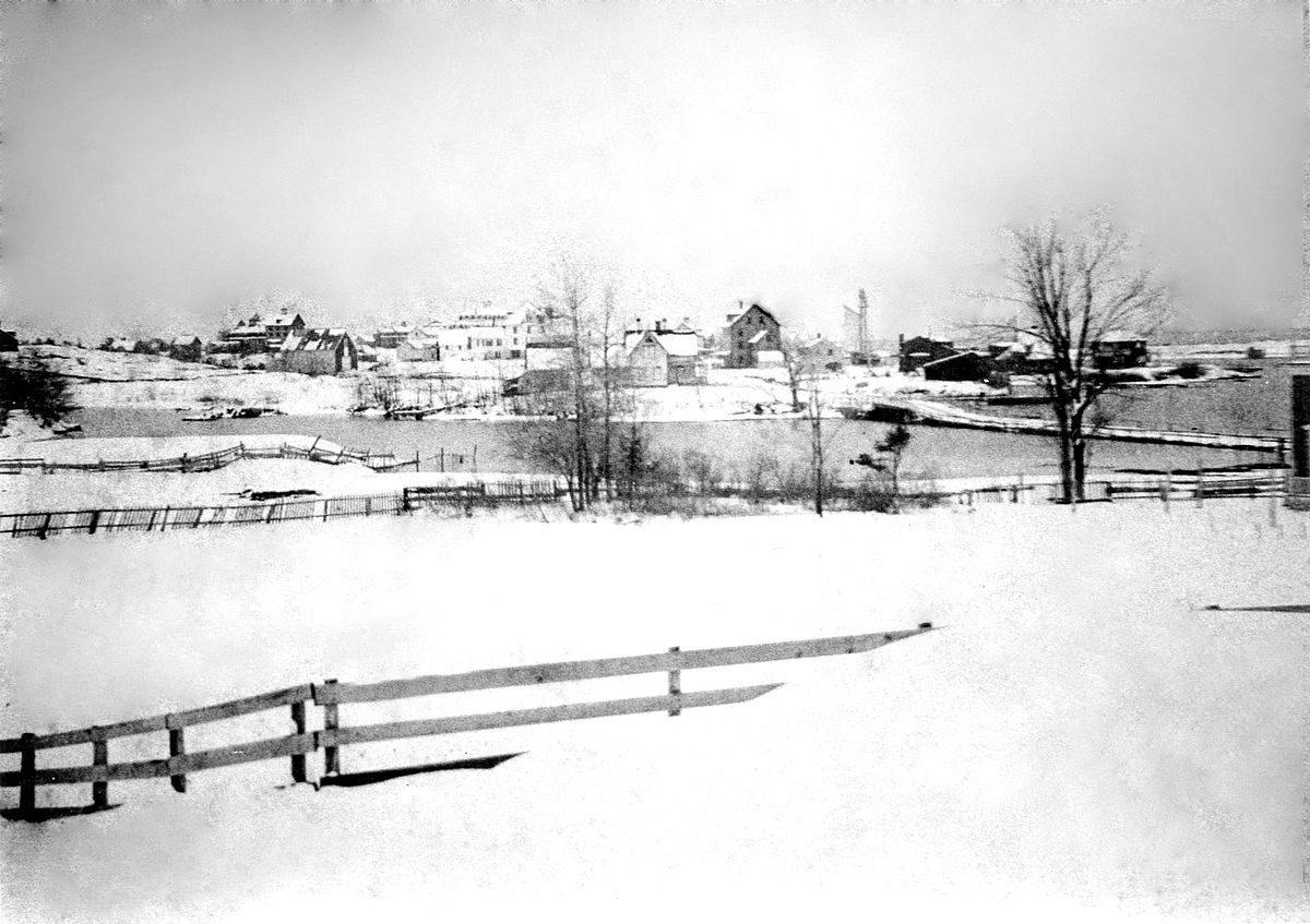 Looking Towards the Breakwater Court (Now the Colony) Many Years Ago.