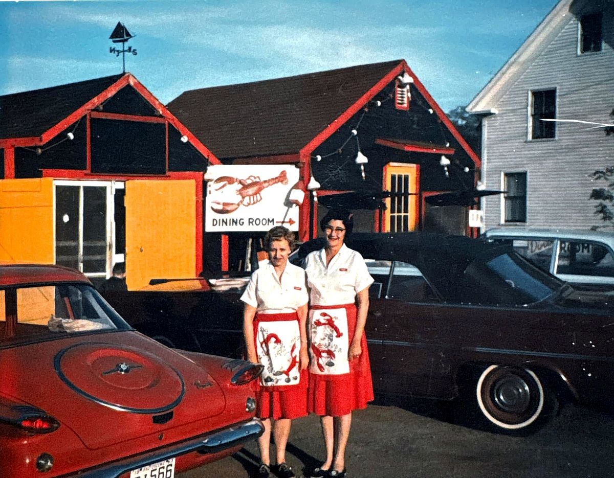 ,Bertha on right c. 1960’s