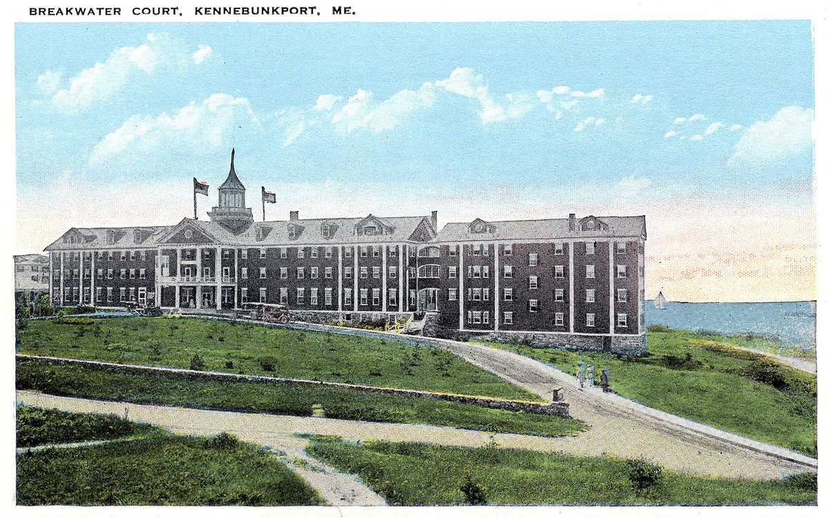 The Breakwater Court, which became the Colony Hotel in 1947