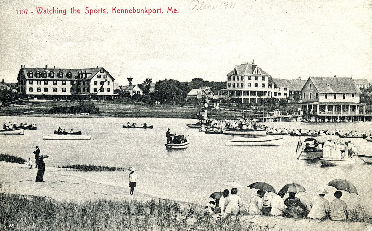 Watching the Water Sports, 1911