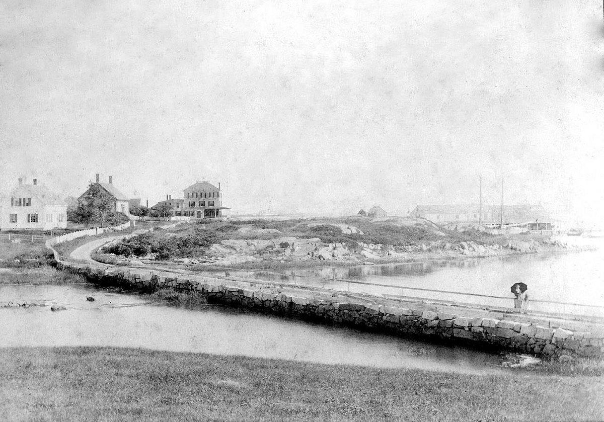 The Causeway to Bickford Island, c. 1890’s