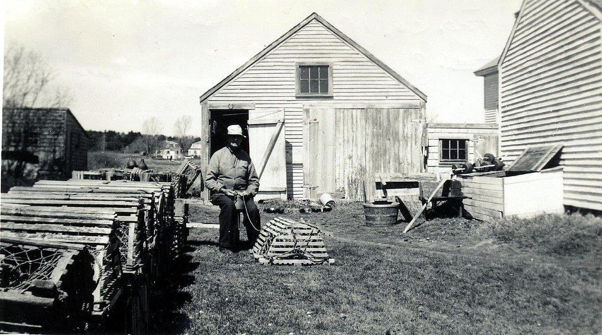 Charles Averill at the Olde Garrison House, c. 1930’s