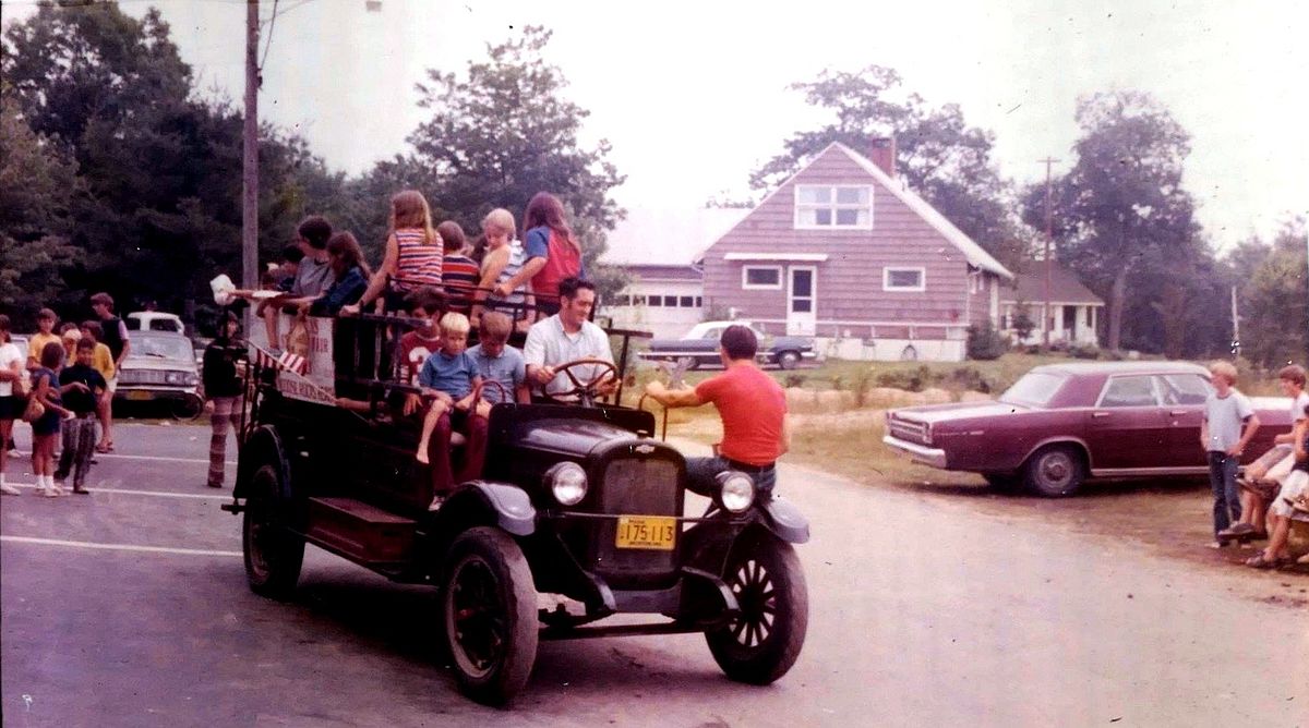 Delighted Kids Having Fun at the 1972 Goose Rocks Beach Firemen’s Fair
