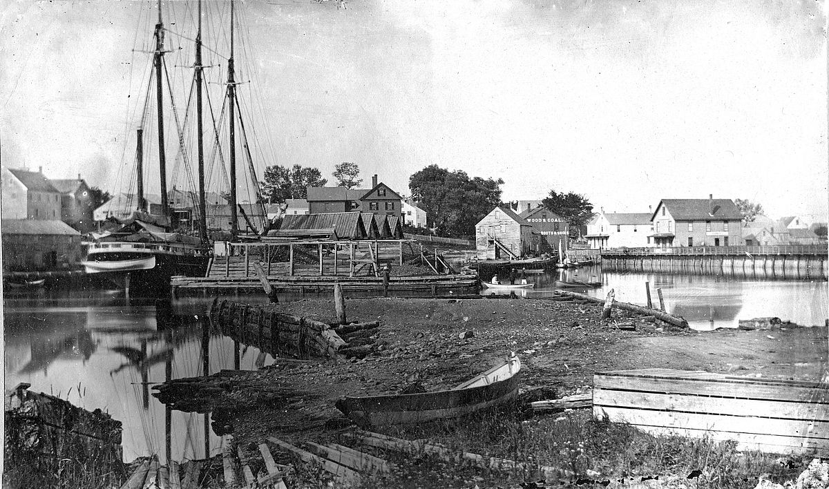 Along the Kennebunk River