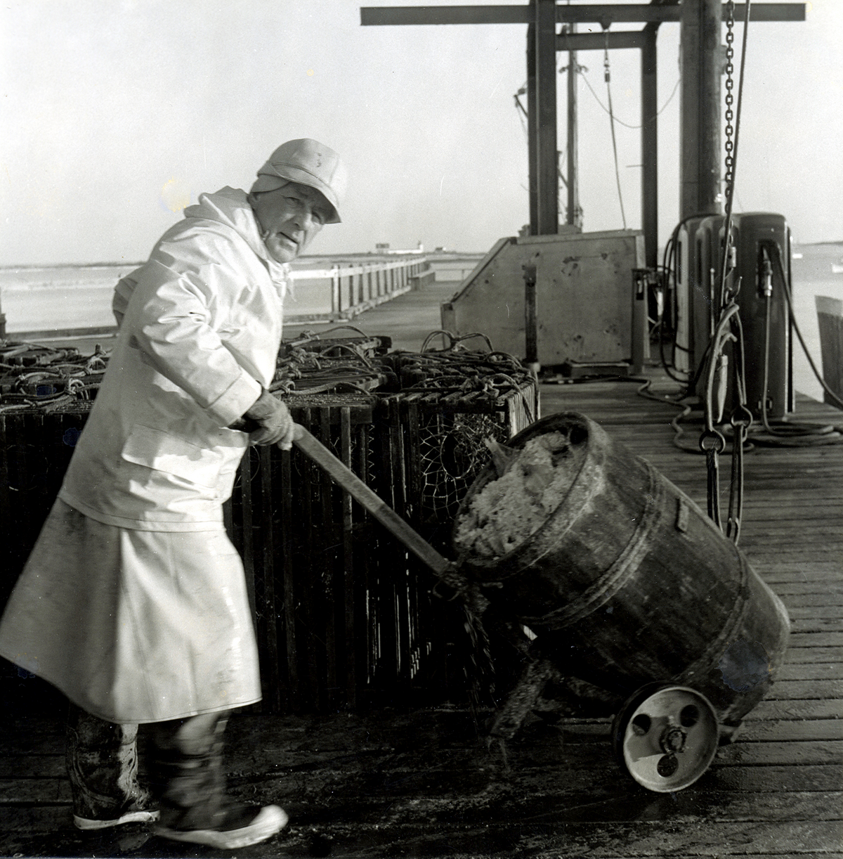 Lyman P. Huff at the Pier, c. 1960’s