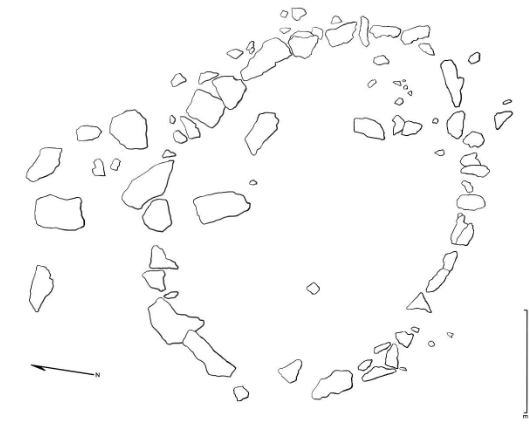 Technical Drawing of Tent Ring (To Scale)