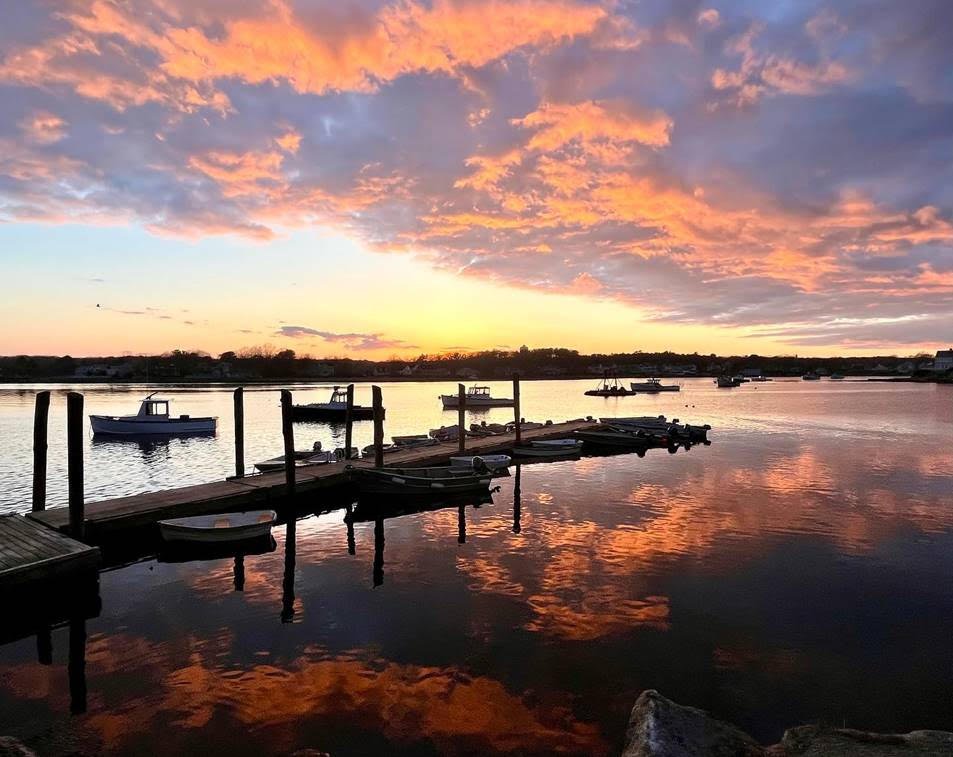 A Day’s End in Cape Porpoise: Photo by Robert Dennis