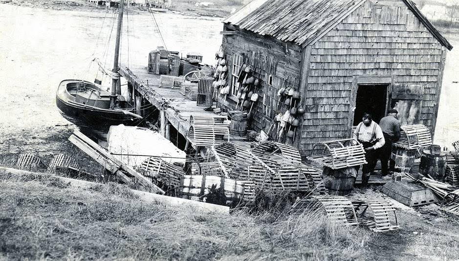 Frank & John Wakefield at Will Stone’s fish house