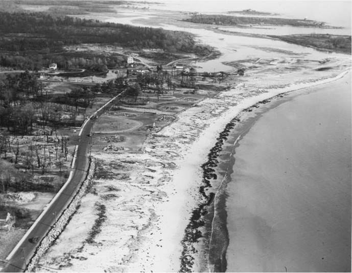 Goose Rocks Beach After the Fire of 1947