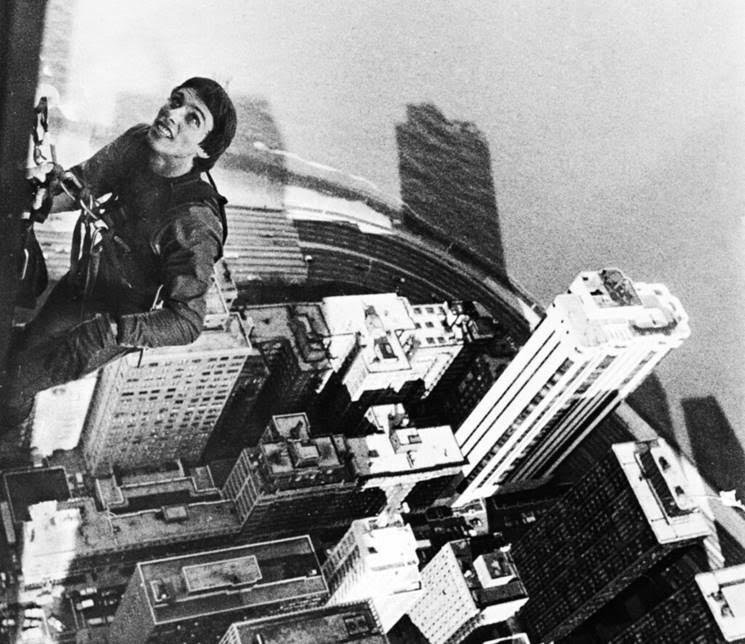 “SpiderDan” Goodwin from Cape Porpoise, Climbing the Sears Tower in Chicago, 1981