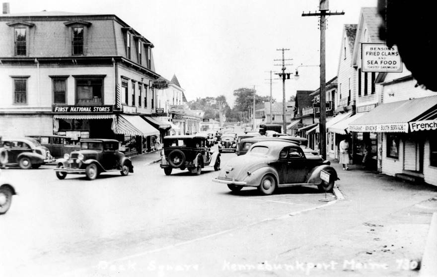 Benson’s Restaurant in Dock Square, c. 1935